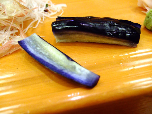 Eggplant Sushi