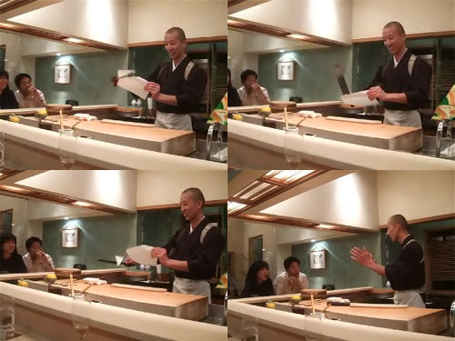 Hiro-san Demonstrates His $2,000 Hamo Honegiri Knife