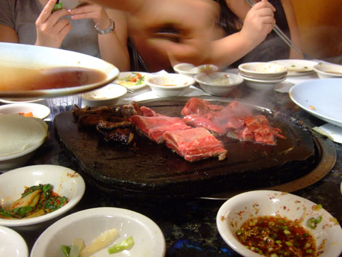 Cooking Marinated Beef Ribs (Galbi)