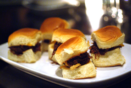 BBQ Short Rib Sliders