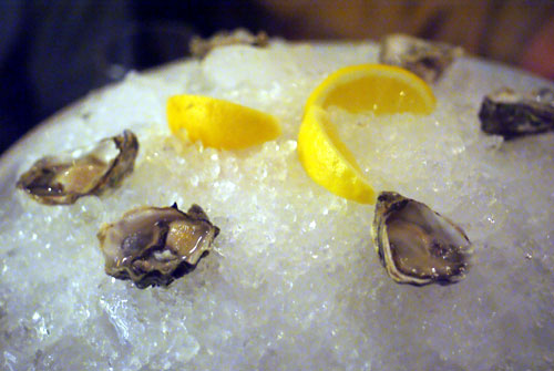 Iced Kumamoto Oysters