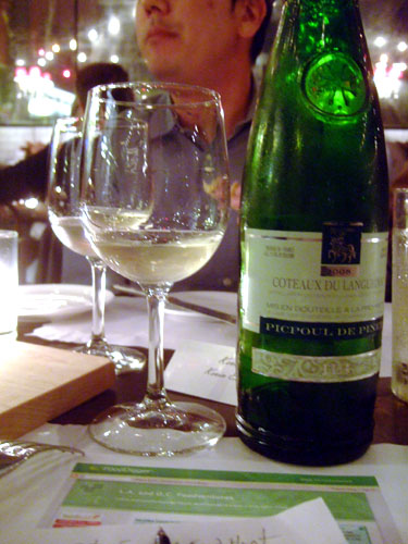 2008 Cave de Pomérols Coteaux du Languedoc Picpoul-de-Pinet Hugues Beaulieu