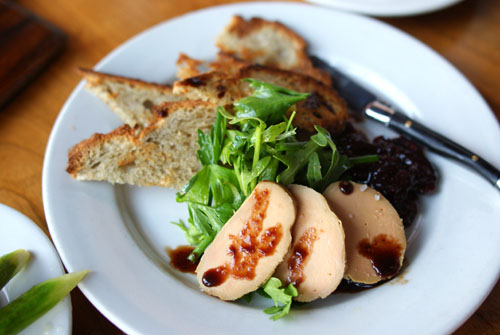 Duck Liver Pate with Cherry Compote