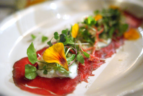 Cherokee Farm Bison Carpaccio