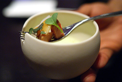 FOIE GRAS | daikon, shiso, yuzu