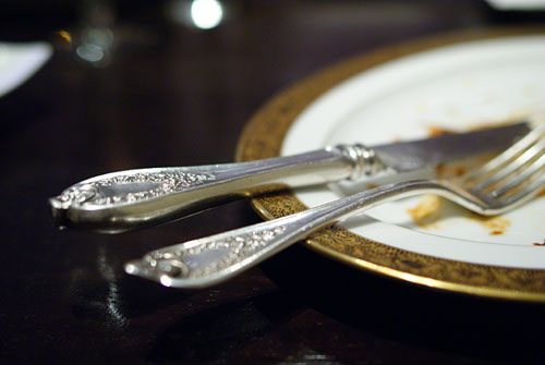 Ornate Silverware