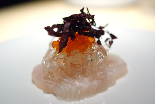 Medai | Salmon Roe, Shiso Flower