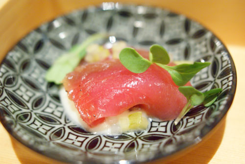 Japanese Kindai with Celery Root